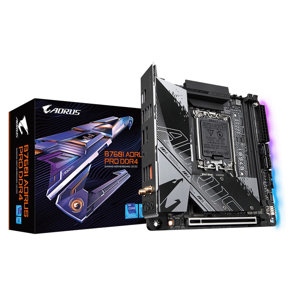 Gigabyte B760I AORUS PRO DDR4 carte mère Intel B760 Express LGA 1700 mini ITX (B760I AORUS PRO DDR4) — image 6