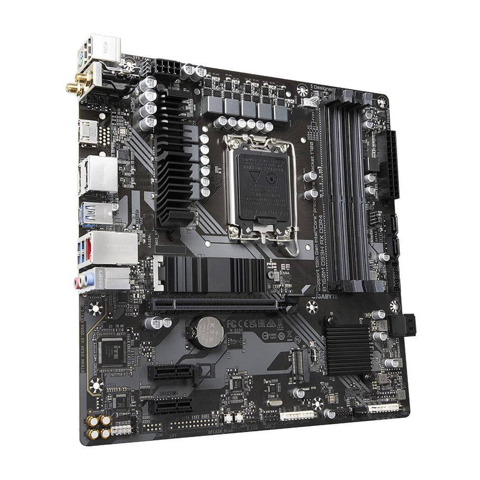 Gigabyte B760M DS3H AX DDR4 carte mère Intel B760 Express LGA 1700 micro ATX (B760M DS3H AX DDR4) — image 3