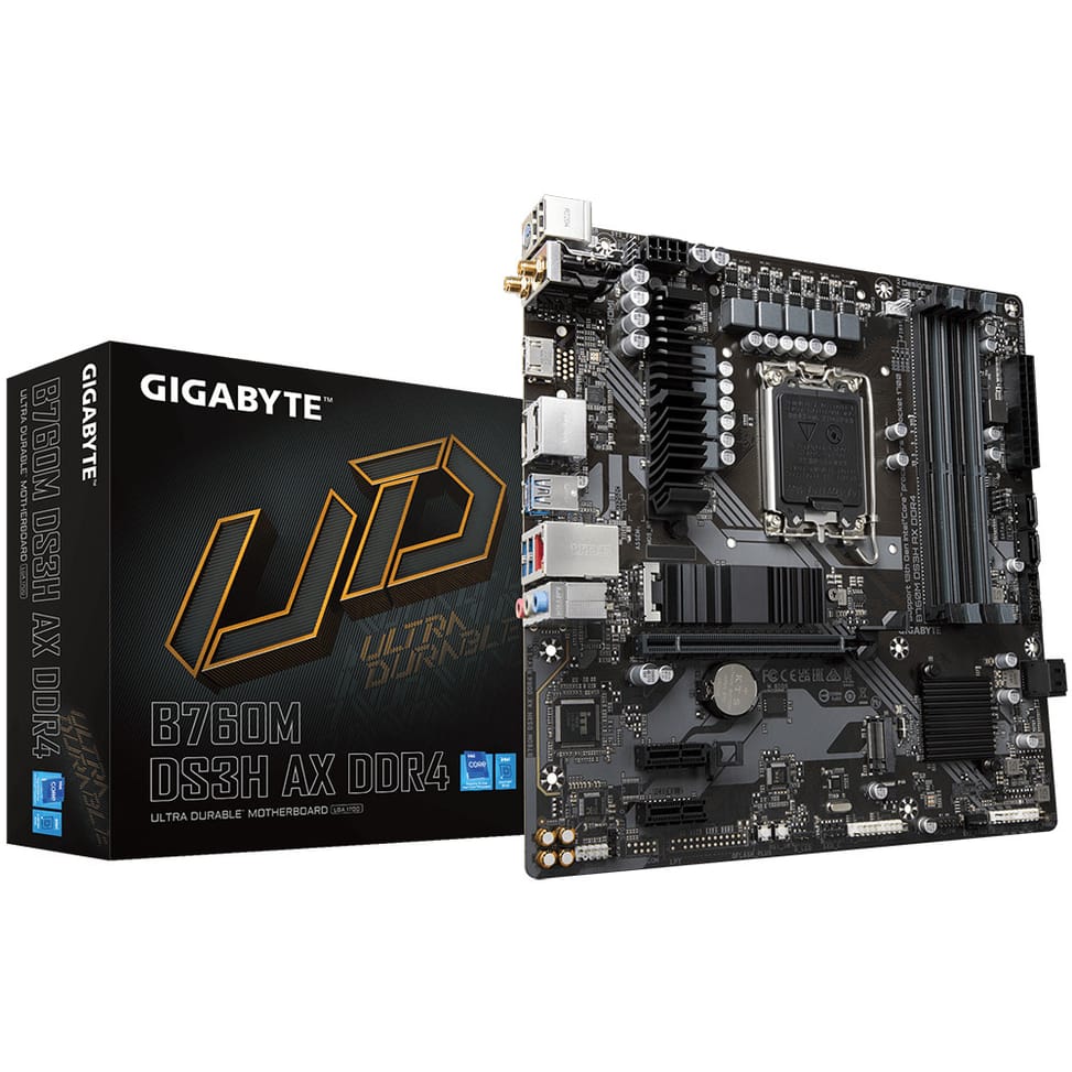 Gigabyte B760M DS3H AX DDR4 carte mère Intel B760 Express LGA 1700 micro ATX (B760M DS3H AX DDR4) — image 6