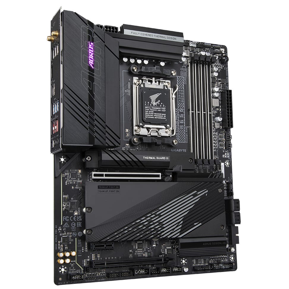 Gigabyte B650 AORUS PRO AX carte mère AMD B650 Emplacement AM5 ATX (B650 AORUS PRO AX) — image 3