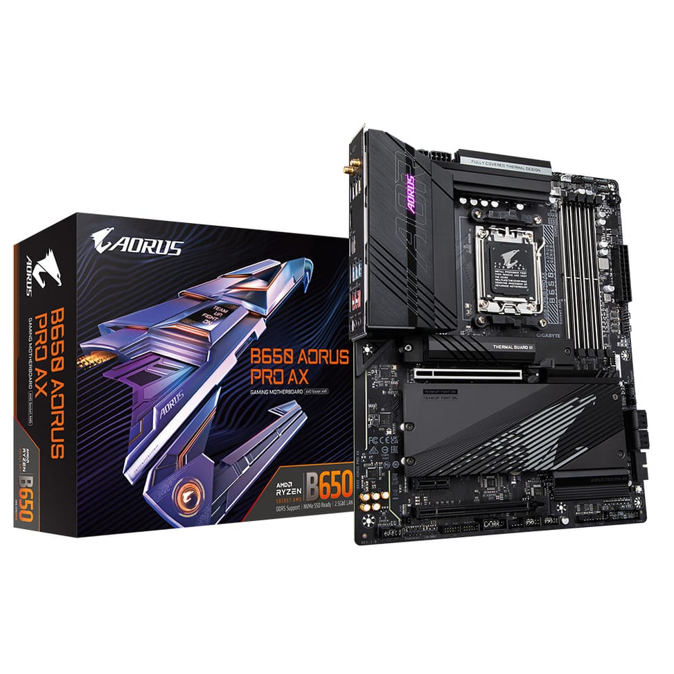 Gigabyte B650 AORUS PRO AX carte mère AMD B650 Emplacement AM5 ATX (B650 AORUS PRO AX) — image 6