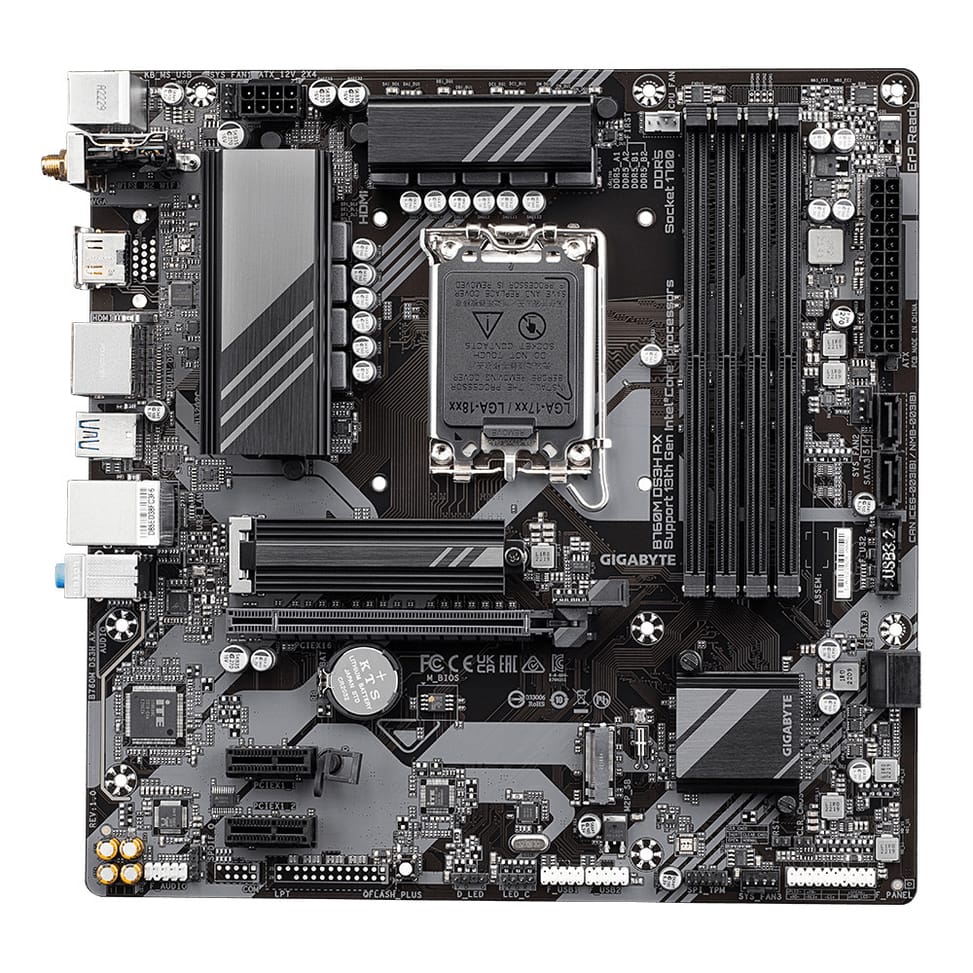Gigabyte B760M DS3H AX (rev. 1.x) Intel B760 Express LGA 1700 micro ATX (B760M DS3H AX) — image 2