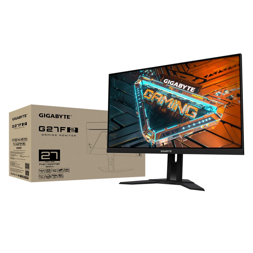 Gigabyte G27F 2 écran plat de PC 68,6 cm (27") 1920 x 1080 pixels Full HD LED Noir (9DG27F2-00-1ABEU) — image 9
