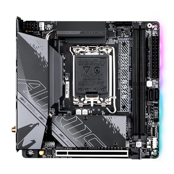 Gigabyte B760I AORUS PRO carte mère Intel B760 Express LGA 1700 mini ITX (B760I AORUS PRO)