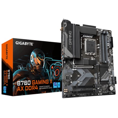 Gigabyte B760 GAMING X AX DDR4 Intel B760 Express LGA 1700 ATX (B760 GAMING X AX DDR4 1.0)