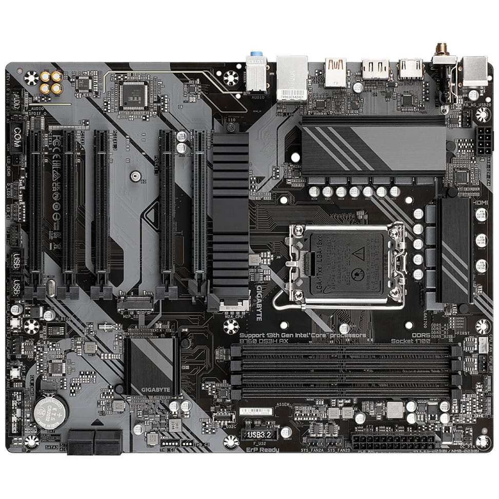 Gigabyte B760 DS3H AX carte mère Intel B760 Express LGA 1700 ATX (B760 DS3H AX) — image 3
