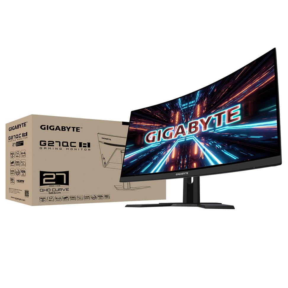 Gigabyte G27QC A écran plat de PC 68,6 cm (27") 2560 x 1440 pixels 2K Ultra HD LED Noir (G27QC A) — image 7