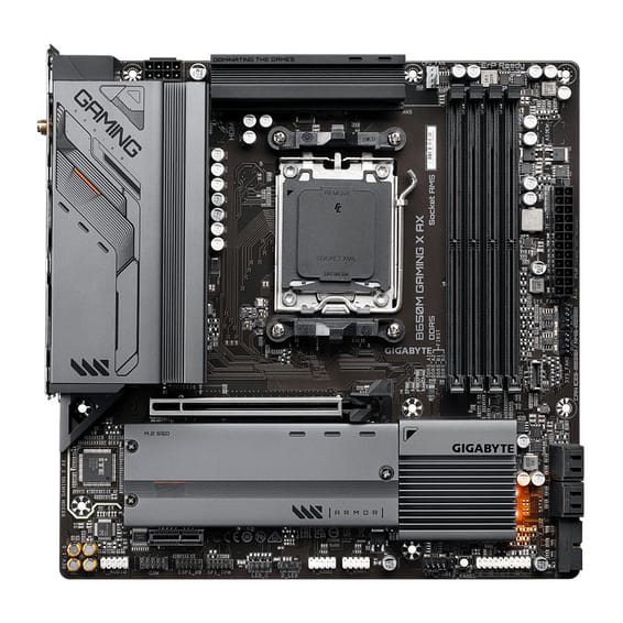 Gigabyte B650M GAMING X AX (rev. 1.x) AMD B650 Emplacement AM5 micro ATX (B650M GAMING X AX (REV. 1.x))