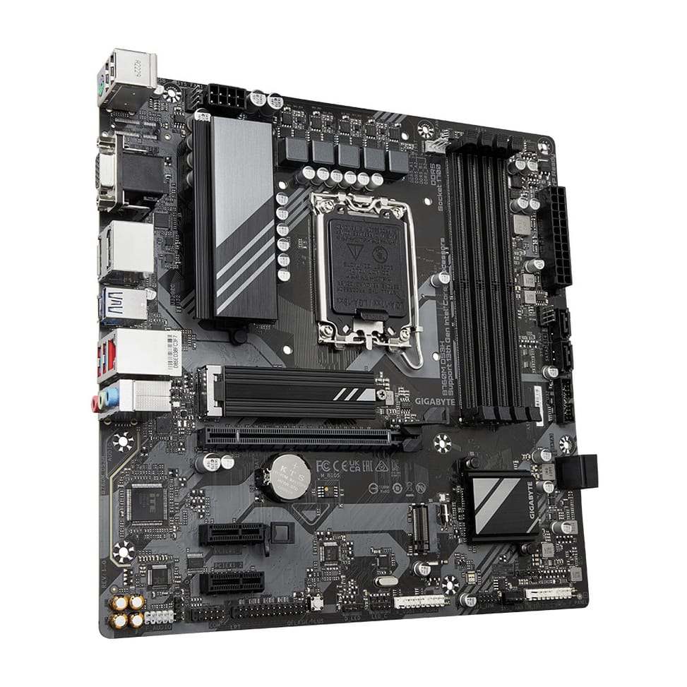 Gigabyte B760M DS3H carte mère Intel B760 Express LGA 1700 micro ATX (B760M DS3H) — image 1