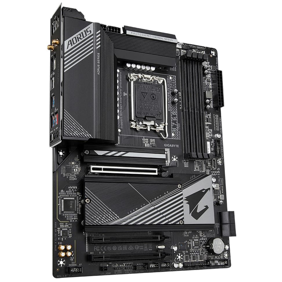 Gigabyte B760 AORUS ELITE AX DDR4 (rev. 1.0) Intel B760 Express LGA 1700 ATX (B760 AORUS ELITE AX DDR4) — image 3