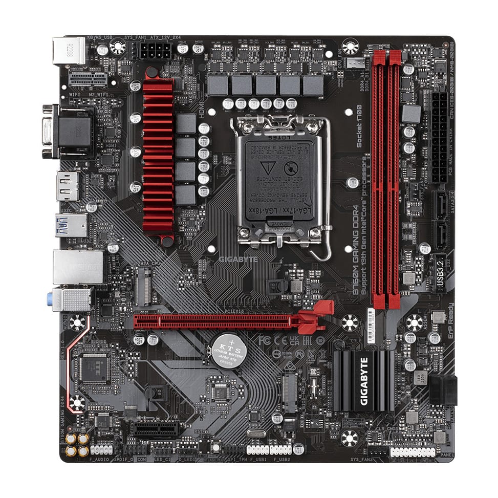 Gigabyte B760M GAMING DDR4 carte mère Intel B760 Express LGA 1700 micro ATX (B760M GAMING DDR4) — image 1