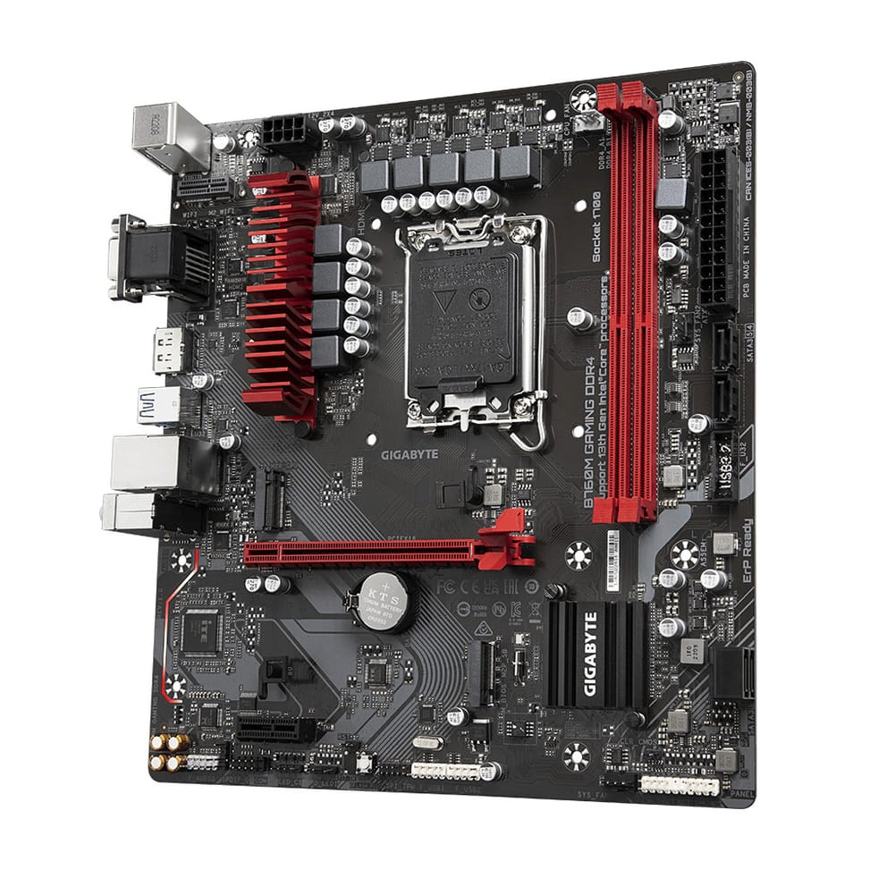 Gigabyte B760M GAMING DDR4 carte mère Intel B760 Express LGA 1700 micro ATX (B760M GAMING DDR4) — image 2