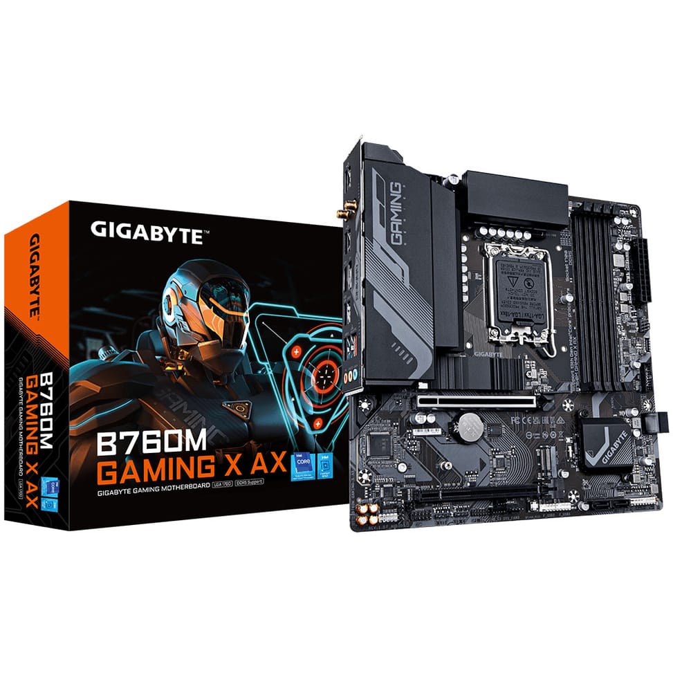Gigabyte B760M Gaming X AX Intel B760 LGA 1700 micro ATX (B760M GAMING X AX) — image 1