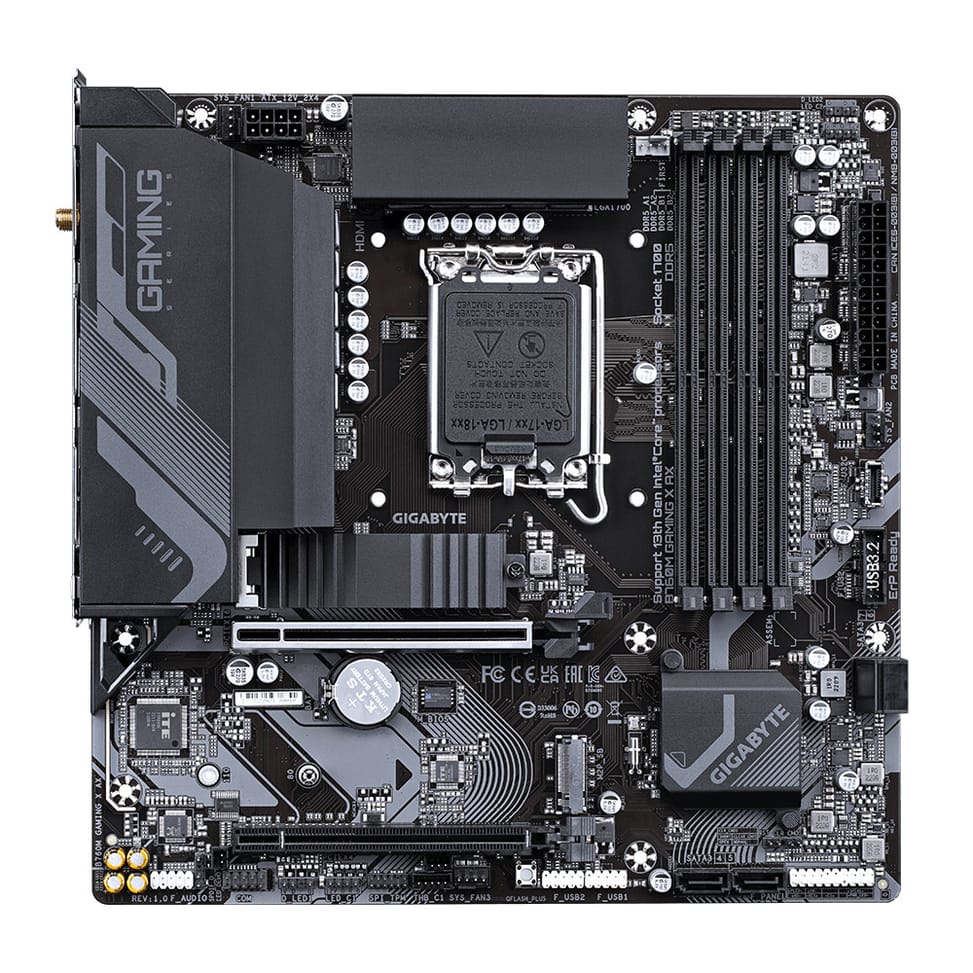 Gigabyte B760M Gaming X AX Intel B760 LGA 1700 micro ATX (B760M GAMING X AX) — image 2