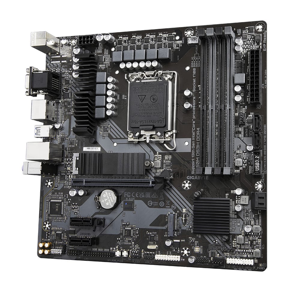 Gigabyte B760M DS3H DDR4 carte mère Intel B760 LGA 1700 micro ATX (B760M DS3H DDR4) — image 1