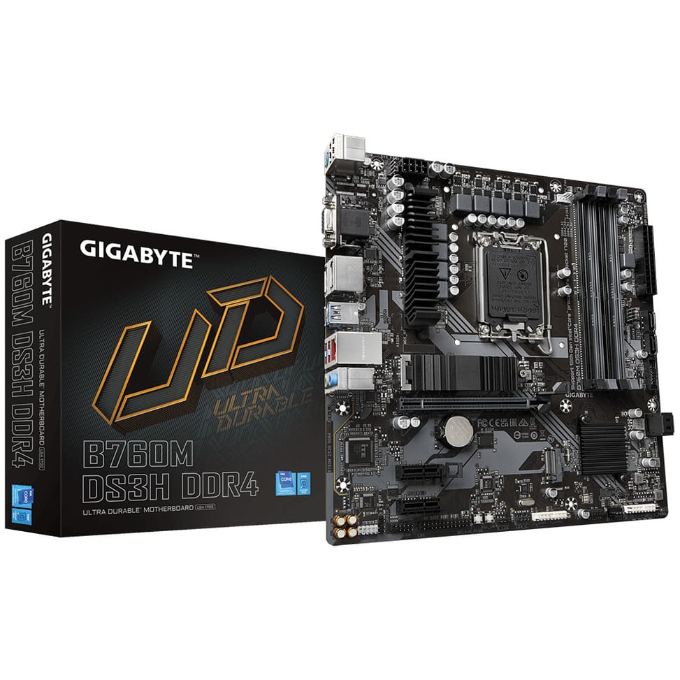 Gigabyte B760M DS3H DDR4 carte mère Intel B760 LGA 1700 micro ATX (B760M DS3H DDR4) — image 6