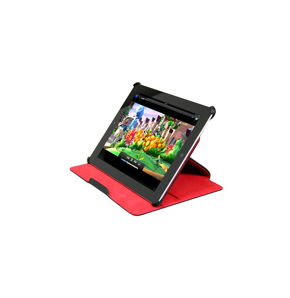 Étui TAIPEI pour iPad 9,7" Noir/Rouge - Port Designs 