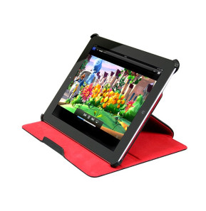 Étui TAIPEI pour iPad 9,7" Noir/Rouge - Port Designs 