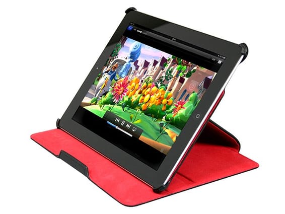 Étui TAIPEI pour iPad 9,7" Noir/Rouge - Port Designs