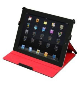 Étui TAIPEI pour mini iPad 7" Noir/Rouge - Port Designs