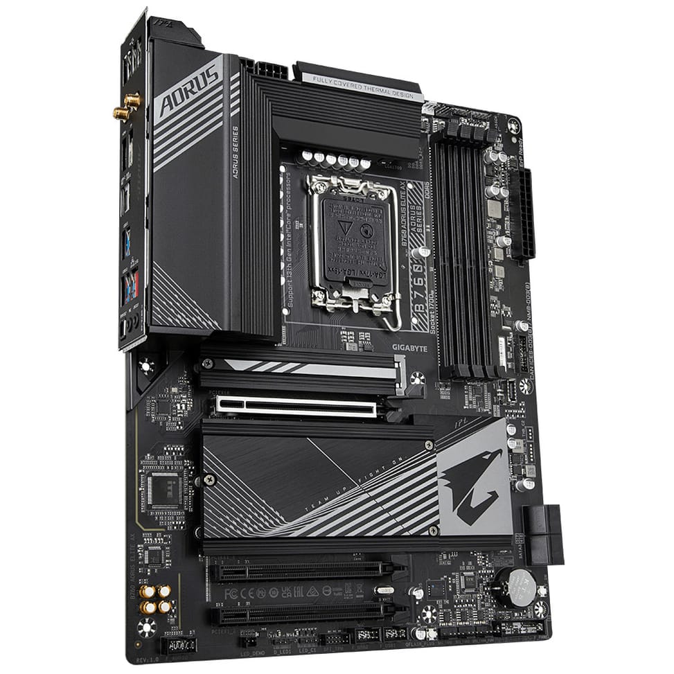 Gigabyte B760 AORUS ELITE AX (rev. 1.0) Intel B760 LGA 1700 micro ATX (B760 AORUS ELITE AX) — image 3