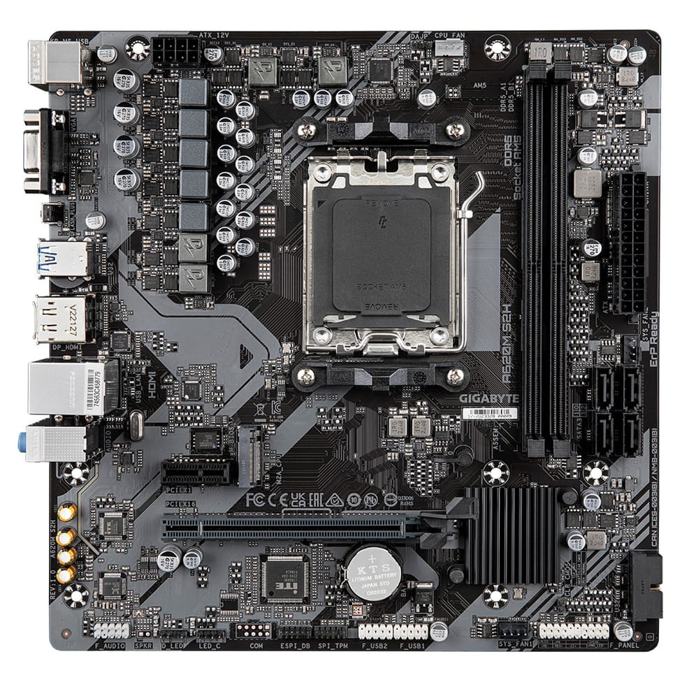Gigabyte A620M S2H carte mère AMD A620 Emplacement AM5 micro ATX (A620M S2H) — image 2