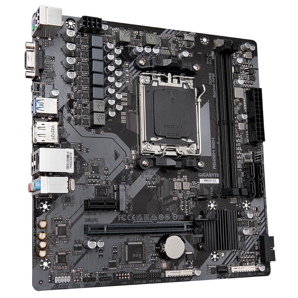 Gigabyte A620M S2H carte mère AMD A620 Emplacement AM5 micro ATX (A620M S2H) — image 3
