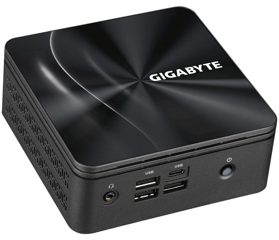 Gigabyte GB-BRR5H-4500 barebone PC/ poste de travail UCFF Noir 4500U 2,3 GHz (GB-BRR5H-4500) — image 1