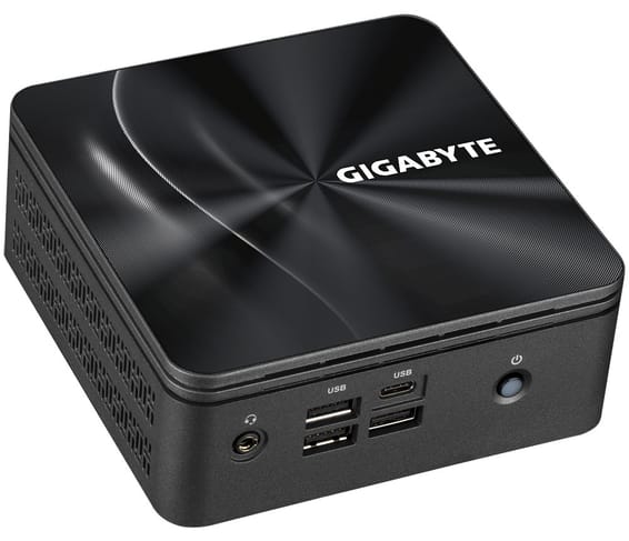 Gigabyte GB-BRR5H-4500 barebone PC/ poste de travail UCFF Noir 4500U 2,3 GHz (GB-BRR5H-4500)