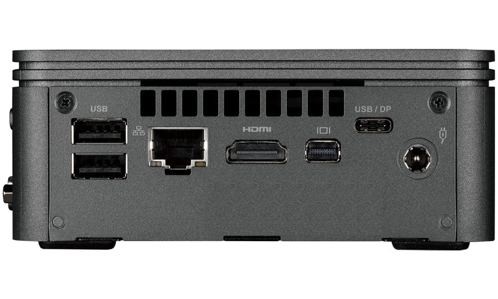 Gigabyte GB-BRR5H-4500 barebone PC/ poste de travail UCFF Noir 4500U 2,3 GHz (GB-BRR5H-4500) — image 5