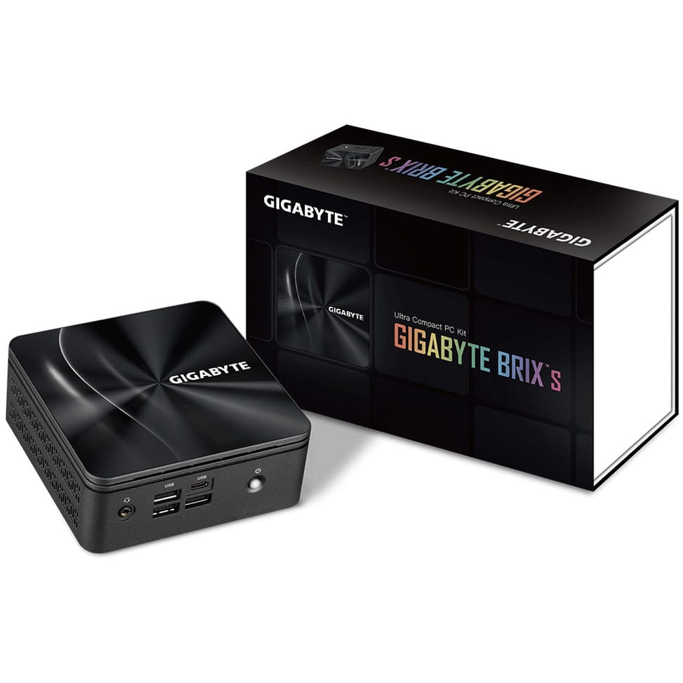Gigabyte GB-BRR5H-4500 barebone PC/ poste de travail UCFF Noir 4500U 2,3 GHz (GB-BRR5H-4500) — image 7