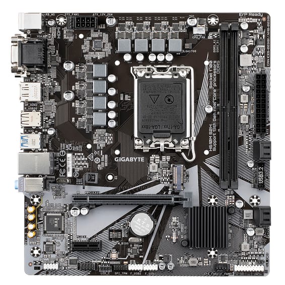 Gigabyte H610M S2H carte mère Intel H610 Express LGA 1700 micro ATX (H610M S2H)