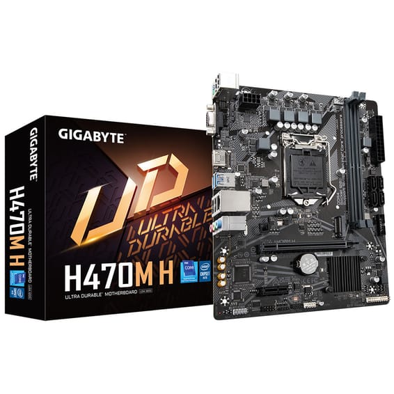 Gigabyte H470M H (rev. 1.0) Intel H470 Express LGA 1200 (Socket H5) micro ATX (H470M H)
