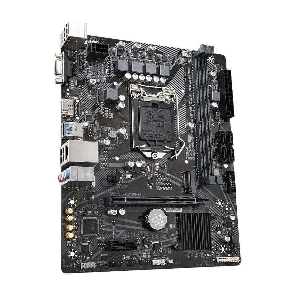 Gigabyte H470M H (rev. 1.0) Intel H470 Express LGA 1200 (Socket H5) micro ATX (H470M H) — image 3