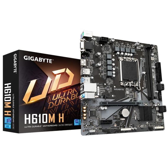 Gigabyte H610M H (rev. 1.0) Intel H610 Express LGA 1700 micro ATX (H610M H)