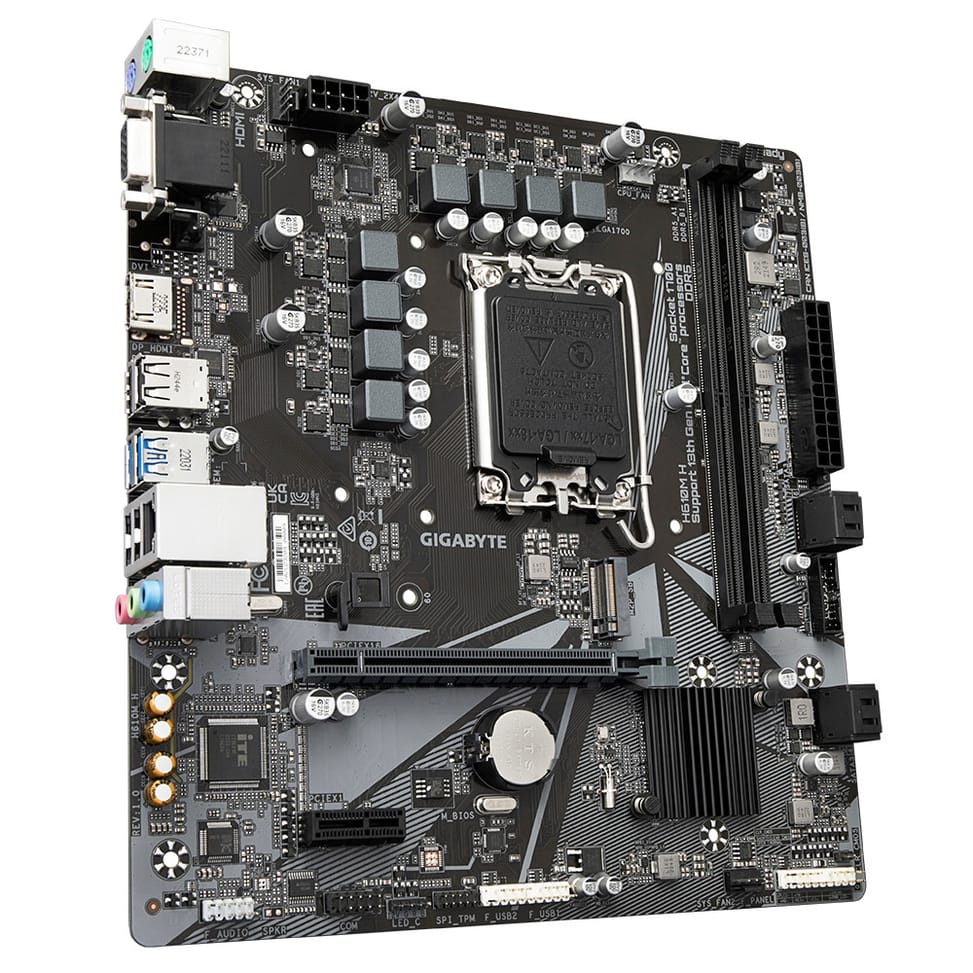 Gigabyte H610M H (rev. 1.0) Intel H610 Express LGA 1700 micro ATX (H610M H) — image 3