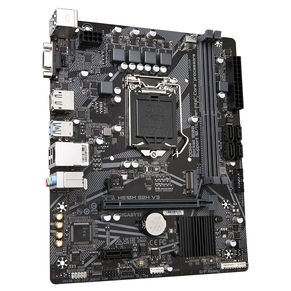 Gigabyte H510M S2H V3 (rev. 1.0) Intel H470 Express LGA 1200 (Socket H5) micro ATX (H510M S2H V3) — image 3