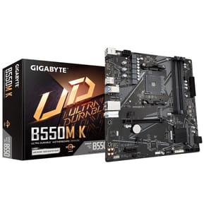 Gigabyte B550M K 1.0 carte mère AMD B550 Emplacement AM4 micro ATX (B550M K 1.0)