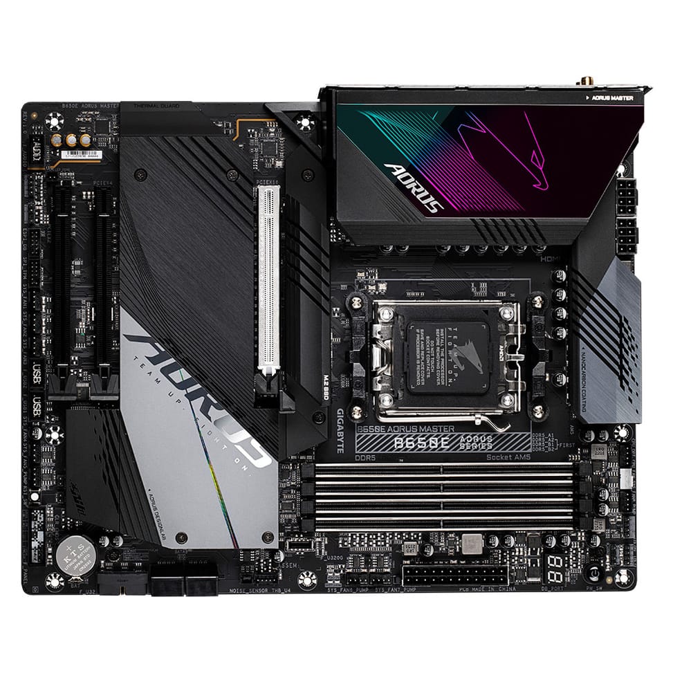 Gigabyte B650E AORUS MASTER (rev. 1.0) AMD B650 Emplacement AM5 ATX (B650E AORUS MASTER) — image 3