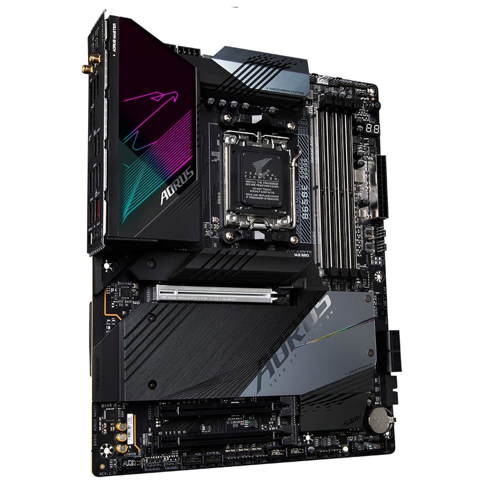Gigabyte B650E AORUS MASTER (rev. 1.0) AMD B650 Emplacement AM5 ATX (B650E AORUS MASTER) — image 4