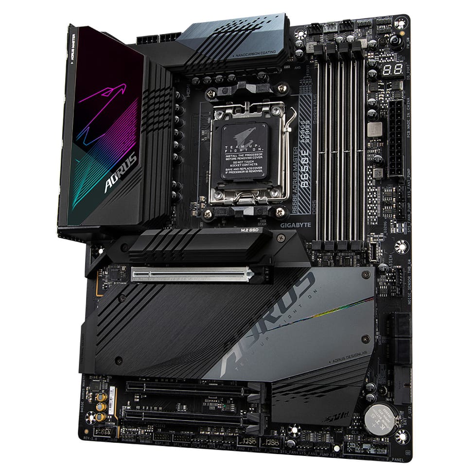 Gigabyte B650E AORUS MASTER (rev. 1.0) AMD B650 Emplacement AM5 ATX (B650E AORUS MASTER) — image 5