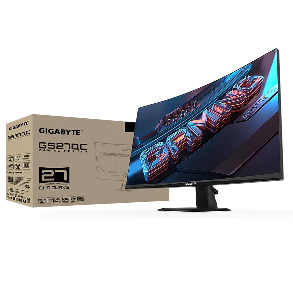 Gigabyte GS27QC écran plat de PC 68,6 cm (27") 2560 x 1440 pixels Quad HD LCD Noir (GS27QC) — image 9