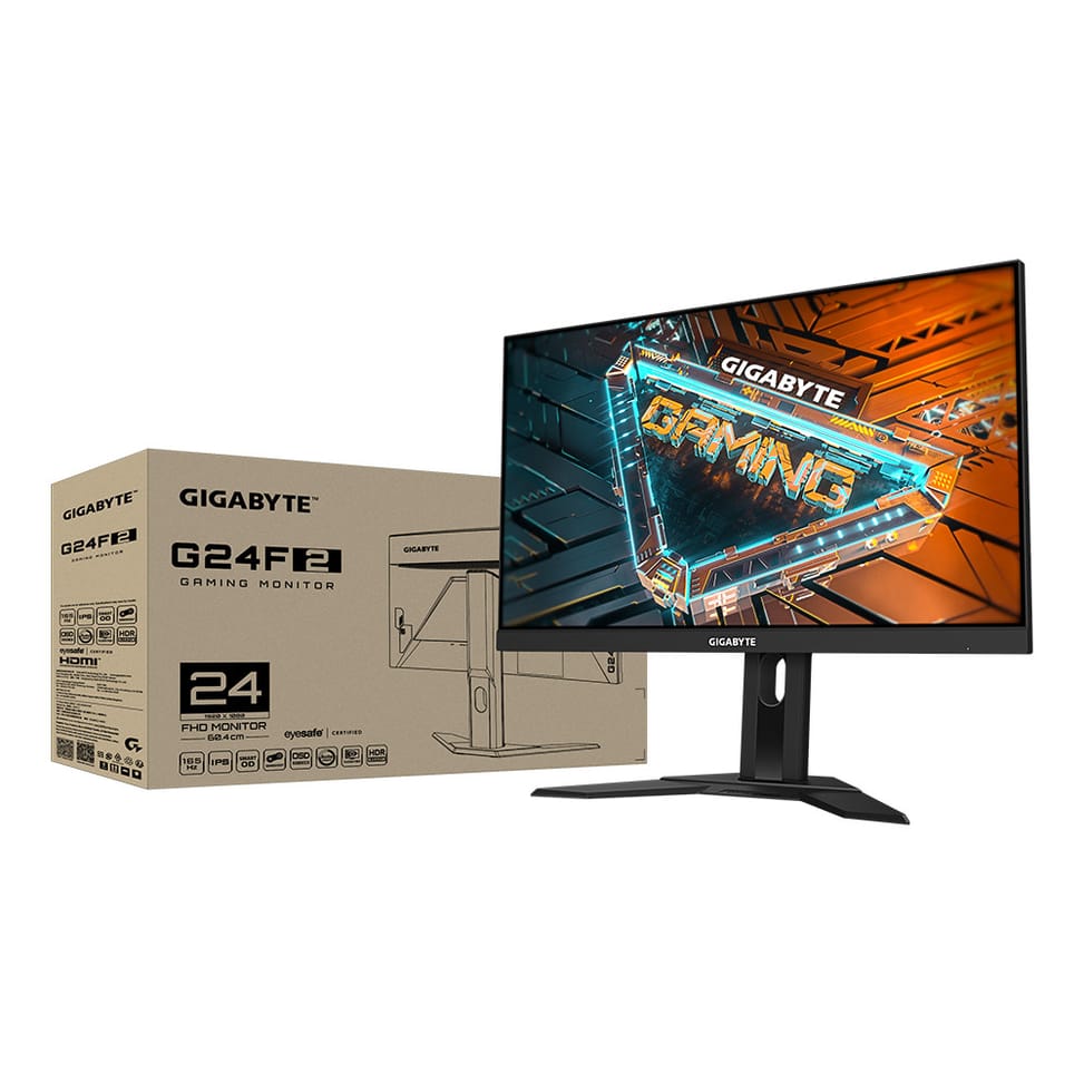 Gigabyte G24F 2 écran plat de PC 60,5 cm (23.8") 1920 x 1080 pixels Full HD LCD Noir (9DG24F2-00-1ABEU) — image 9