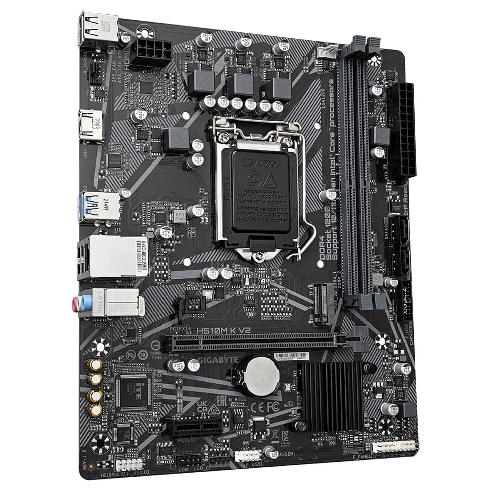 Gigabyte H510M K V2 (rev. 1.0) Intel H470 Express LGA 1200 (Socket H5) micro ATX (H510M K V2) — image 3