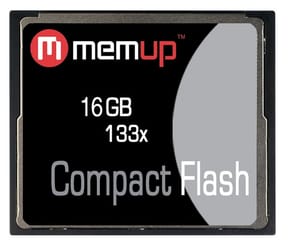 Carte CF Compact Flash 133X - Memup