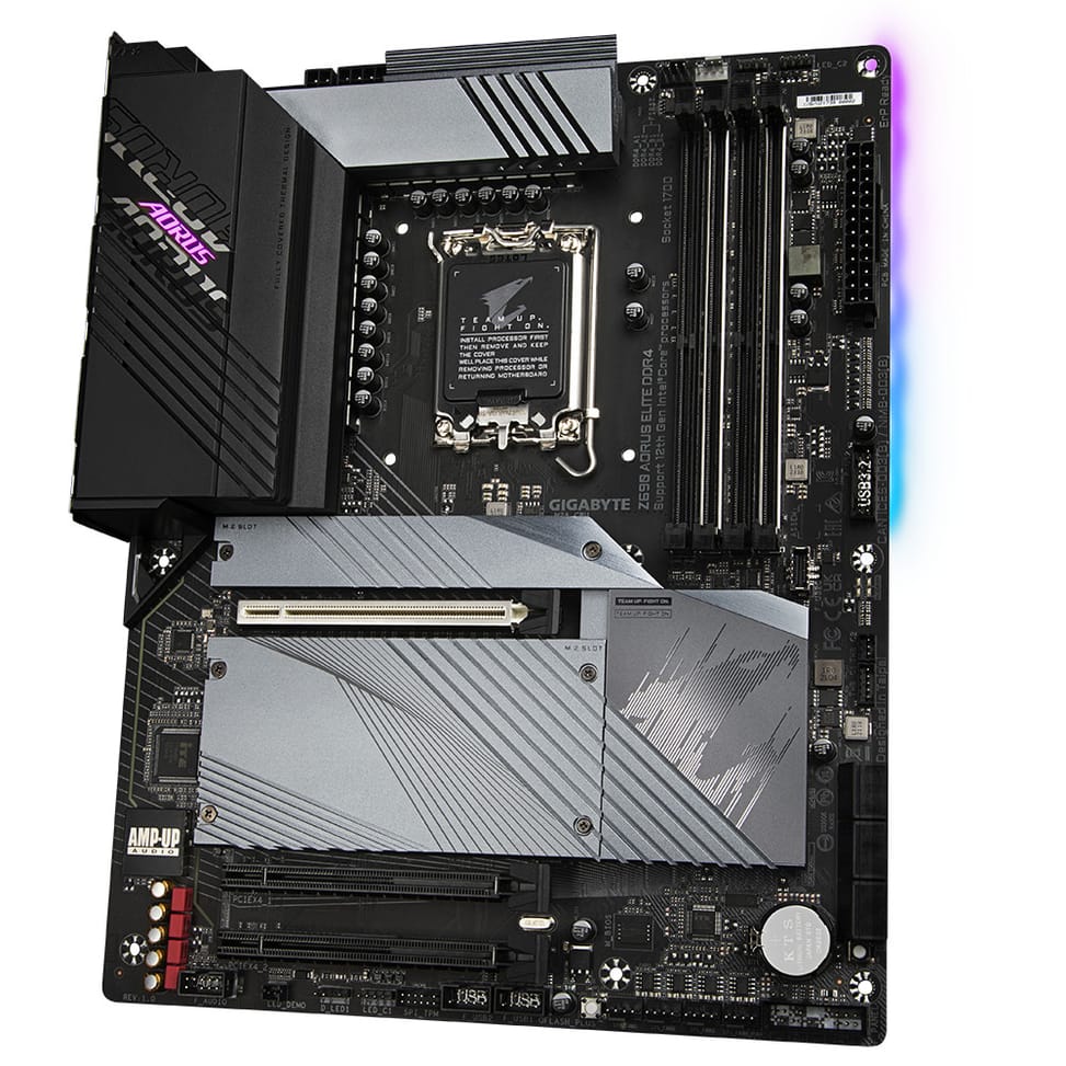 Gigabyte Z690 AORUS ELITE DDR4 (rev. 1.0) Intel Z690 LGA 1700 ATX (Z690 AORUS ELITE DDR4 (REV. 1.0)) — image 4