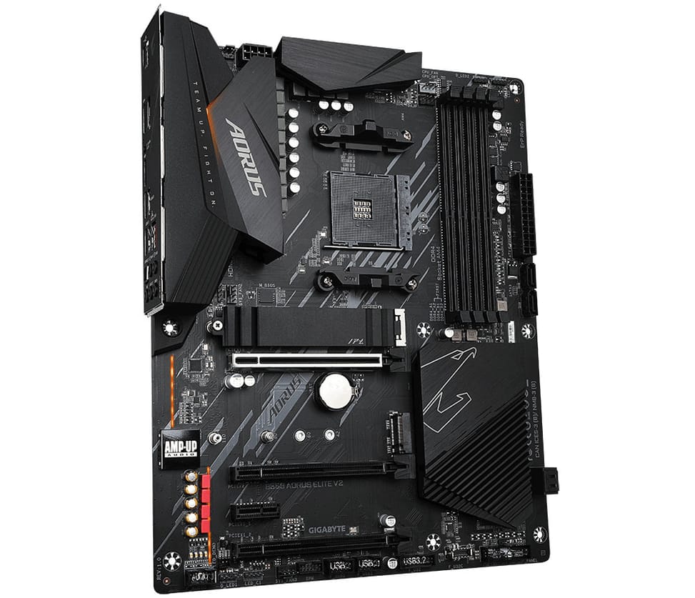 Gigabyte B550 AORUS ELITE V2 carte mère AMD B550 Emplacement AM4 ATX (B550 AORUS ELITE V2) — image 3