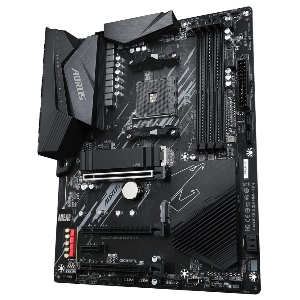 Gigabyte B550 AORUS ELITE V2 carte mère AMD B550 Emplacement AM4 ATX (B550 AORUS ELITE V2) — image 4