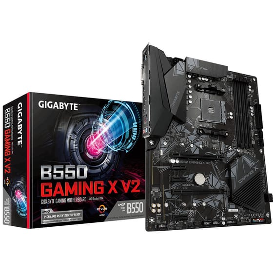Gigabyte B550 Gaming X V2 AMD B550 Emplacement AM4 ATX (B550 GAMING X V2)