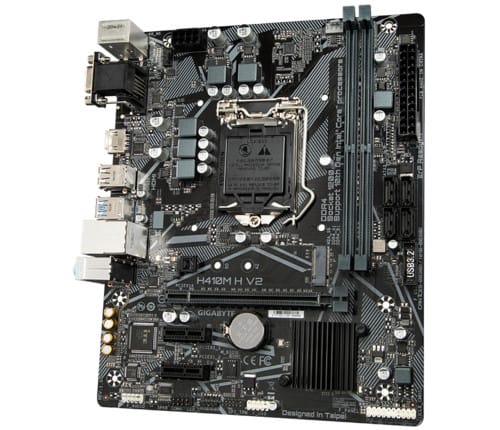Gigabyte H410M H V2 carte mère Intel H410 LGA 1200 (Socket H5) micro ATX (H410M H V2)
